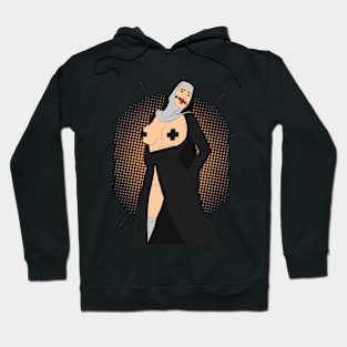 BDSM - sexy nun Hoodie